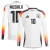 Maglia da Calcio a Maniche Lunghe Germania Musiala 10 Casa Euro 2024 per Uomo